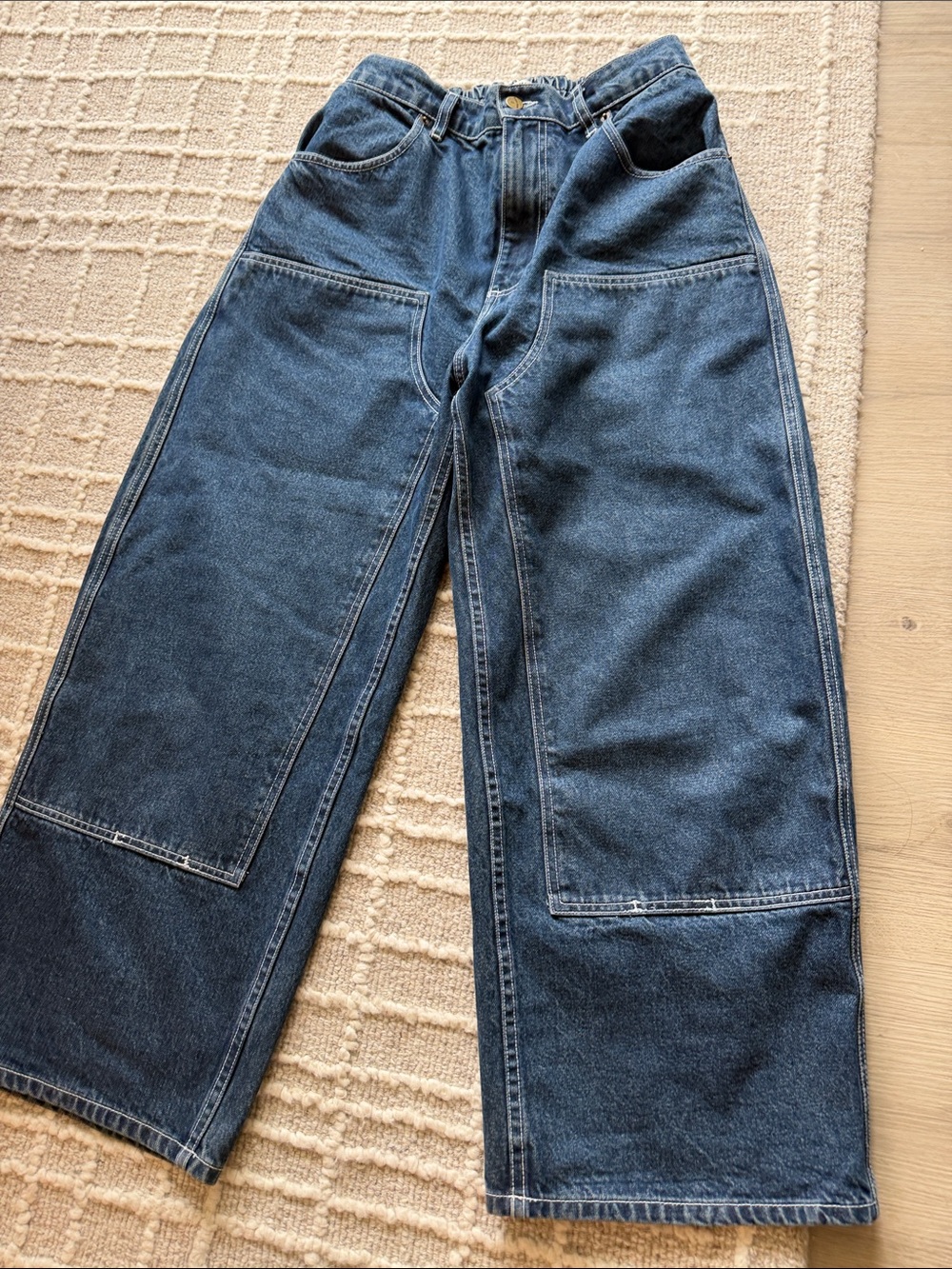 Rudy Jude adult big baby jeans with elastic waistband - barely worn.